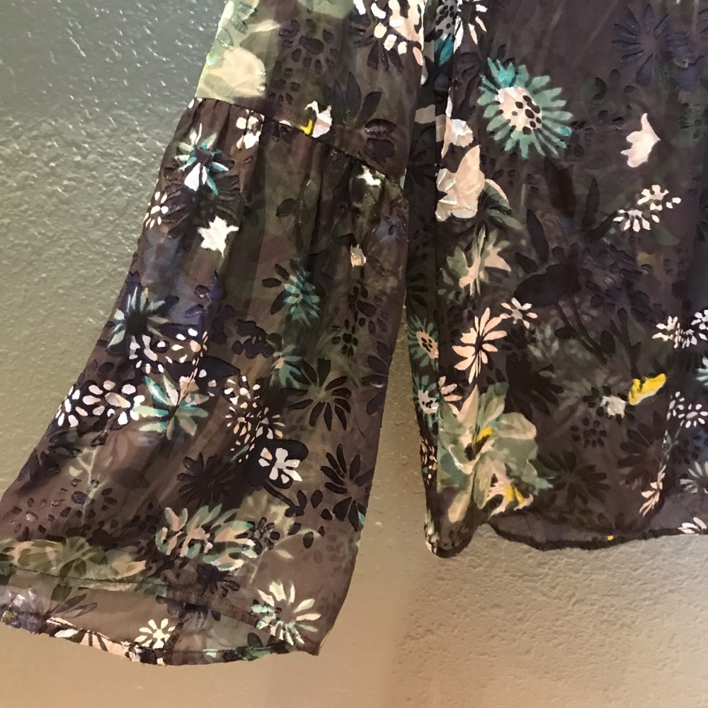 Loft Sheer Blouse - Picture 5 of 8